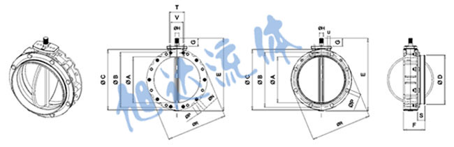 BV1F1气动蝴蝶阀